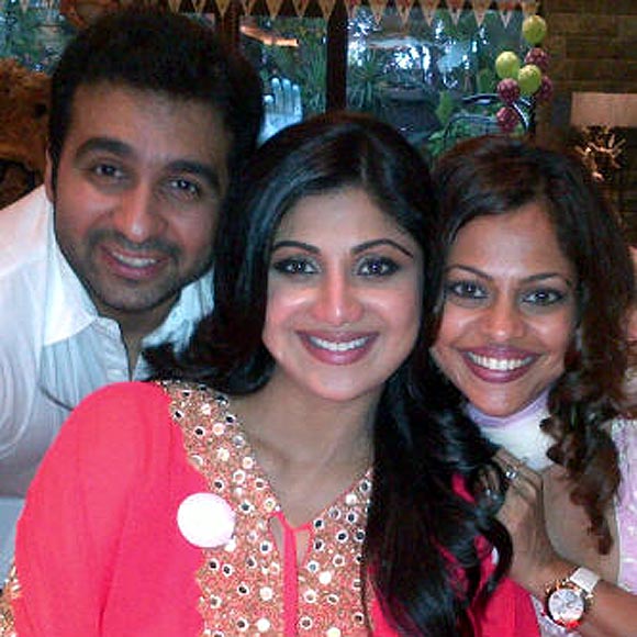 PIX: Shilpa Shetty's star-studded baby shower